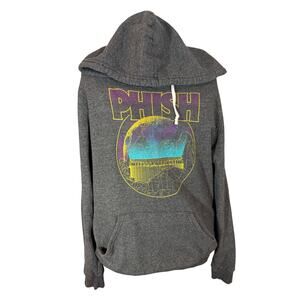 Phish Band Hoodie Adult Large Gray Alternative Rock Pullover Soft